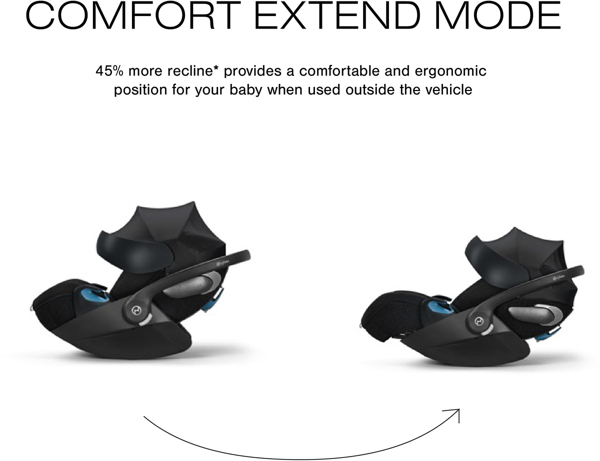 Cybex Cloud T SensorSafe Infant Car Seat - Sepia Black