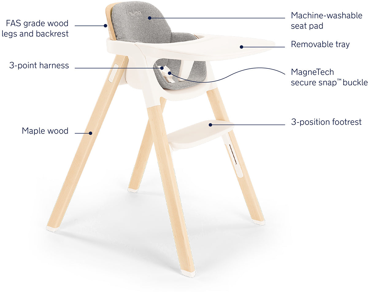 Nuna BRYN High Chair - Heritage