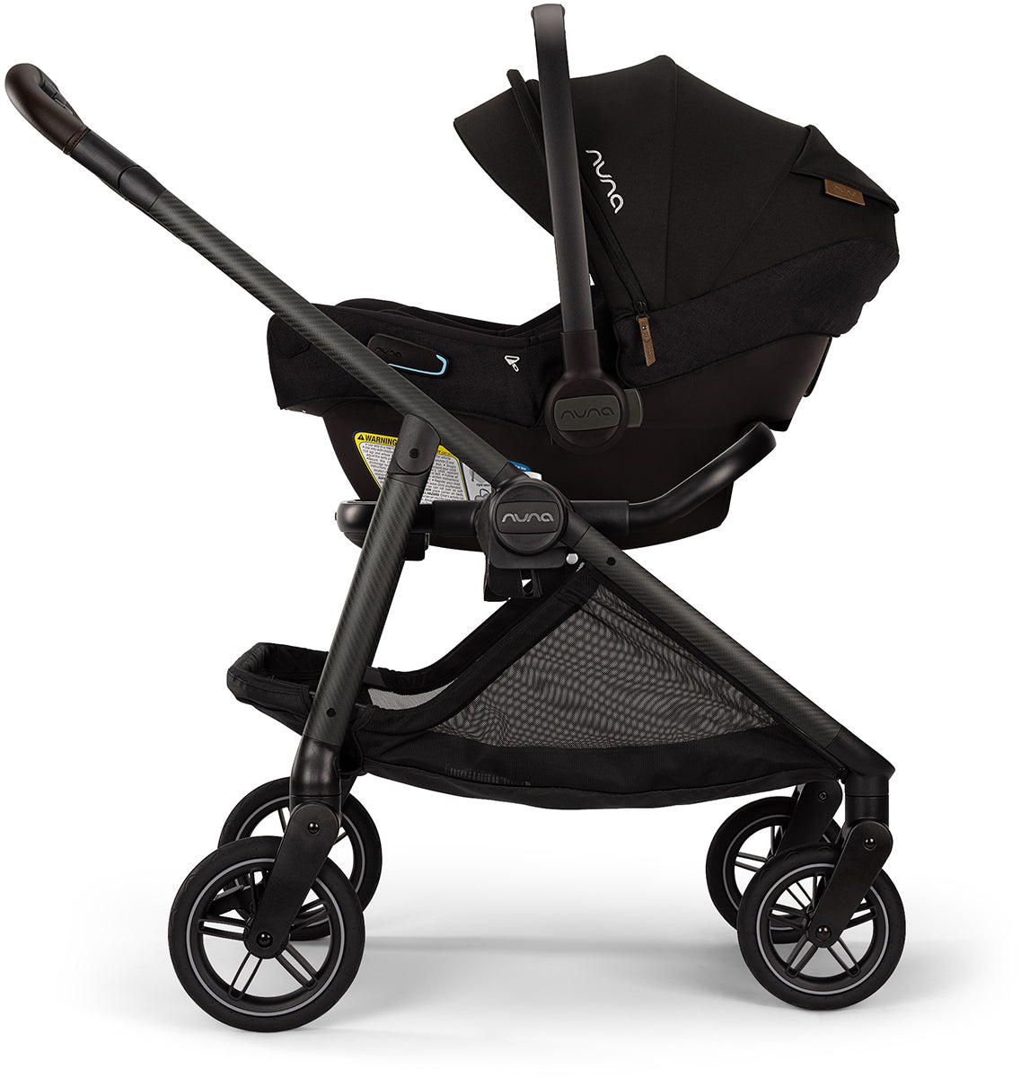 Nuna SWIV + PIPA Aire RX Travel System Bundle - Acorn / Caviar