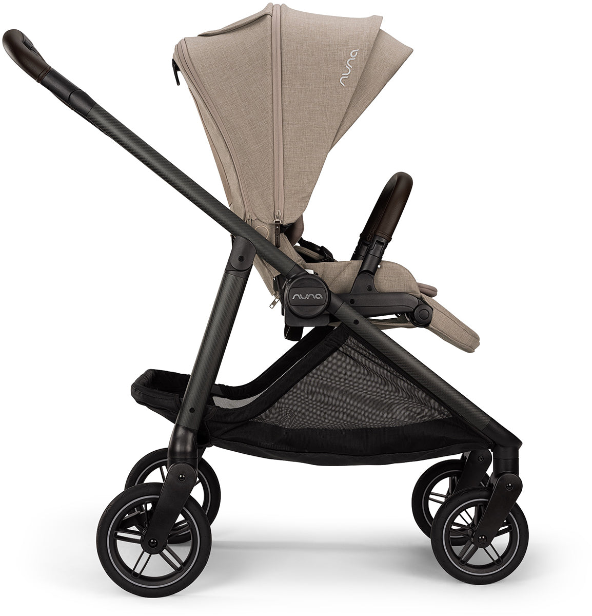 Nuna SWIV + PIPA Aire RX Travel System Bundle - Acorn / Caviar