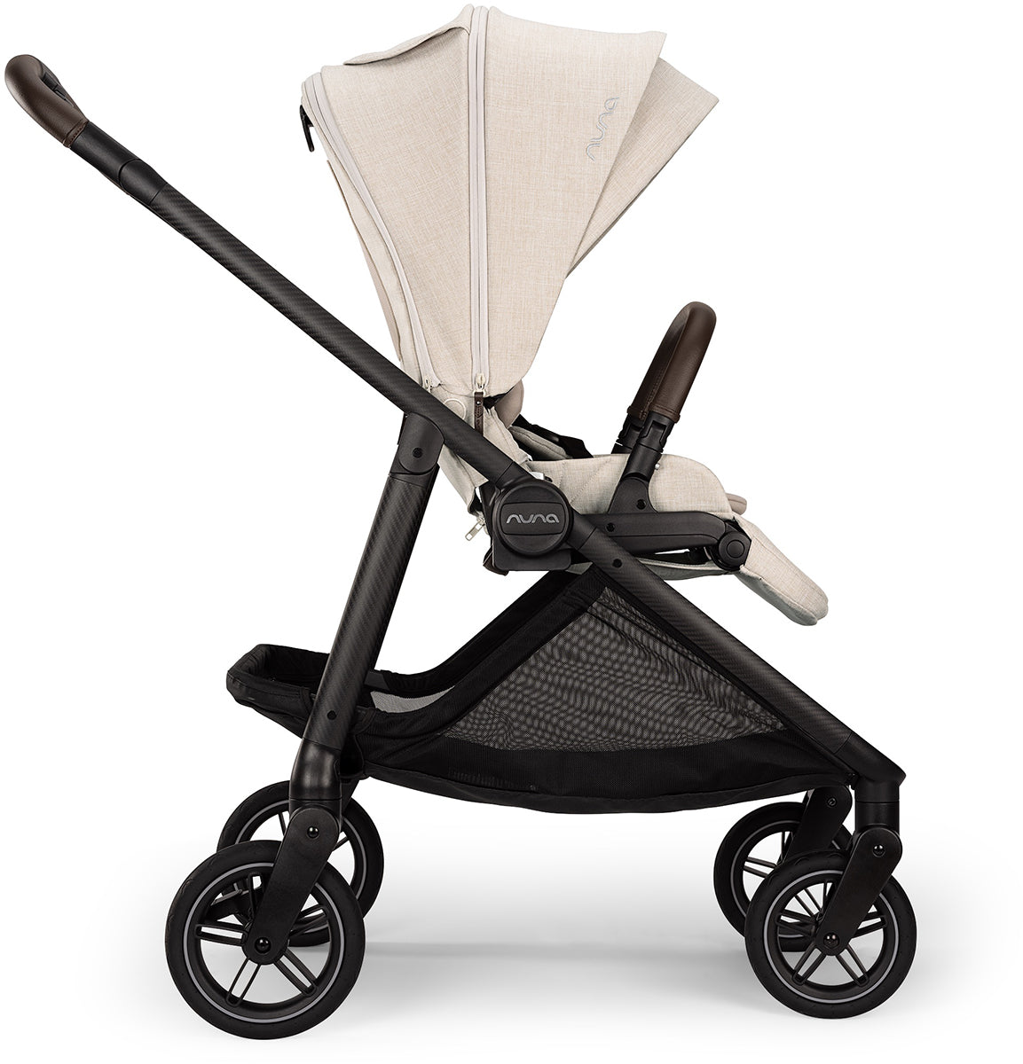 Nuna SWIV + PIPA Aire RX Travel System Bundle - Chai / Caviar