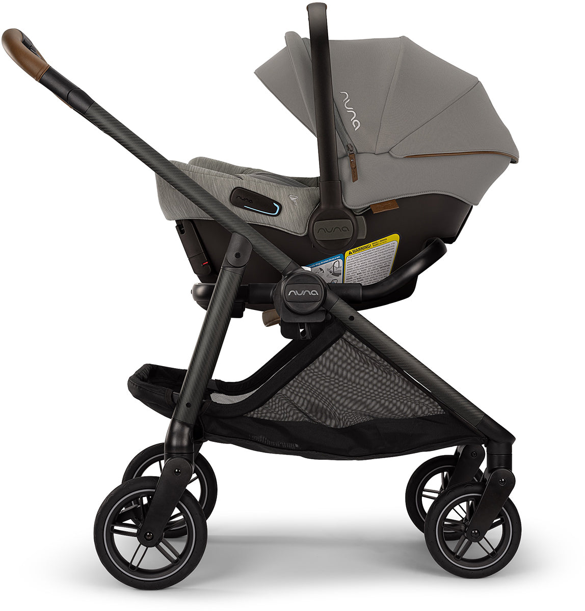 Nuna SWIV + PIPA Aire RX Travel System Bundle - Granite / Granite