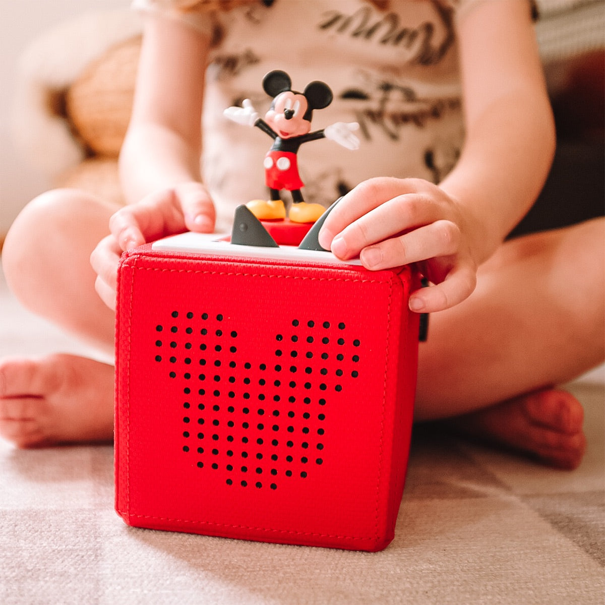 Tonies Toniebox Disney Mickey Mouse Starter Set - Red with Audio Character (3y+)