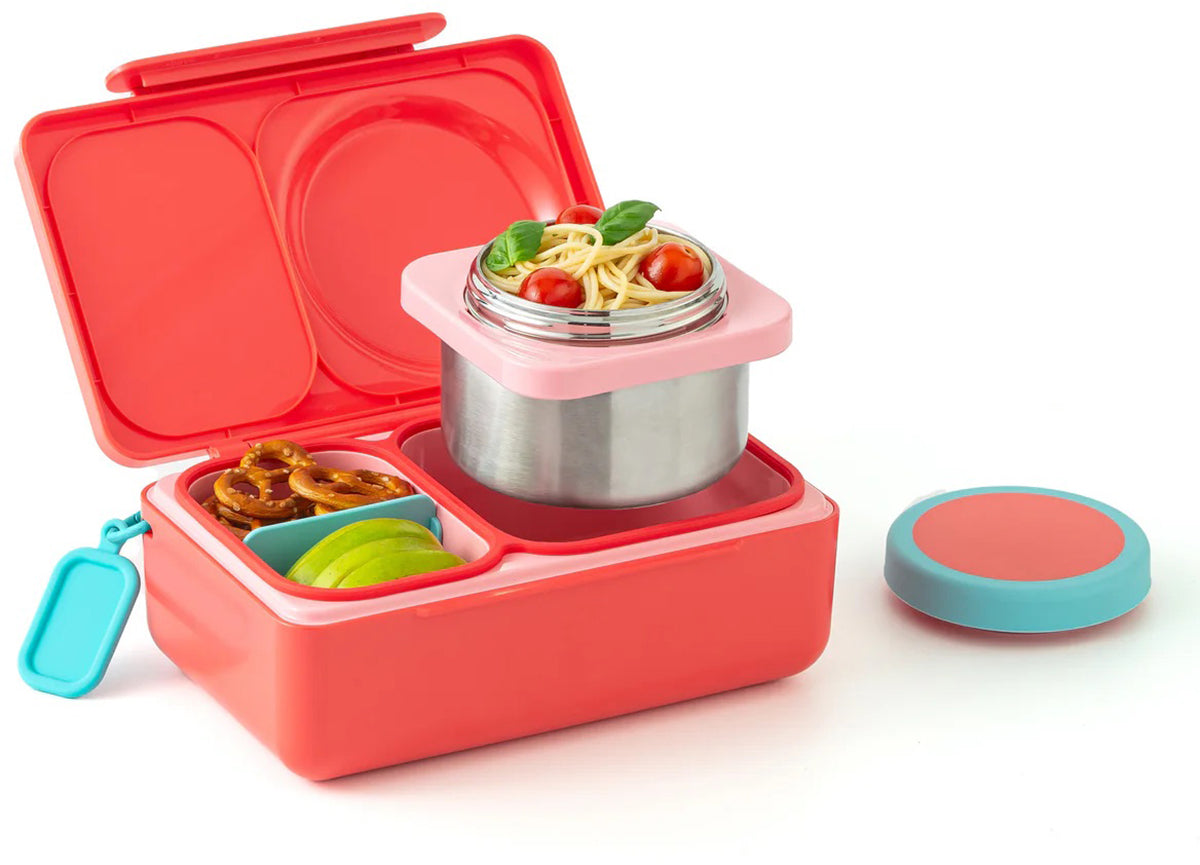 Omie Life OmieBox UP Insulated Bento Box (9+ years) - Cherry Pink