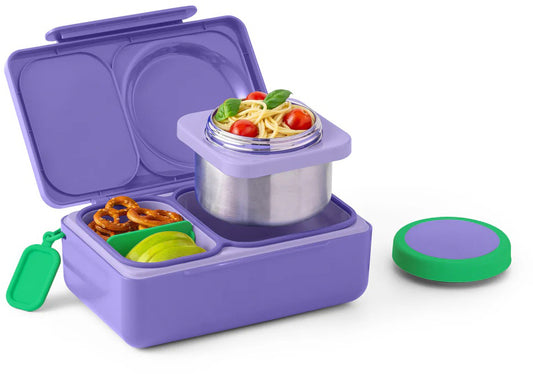 Omie Life OmieBox UP Insulated Bento Box (9+ years) - Galaxy Purple