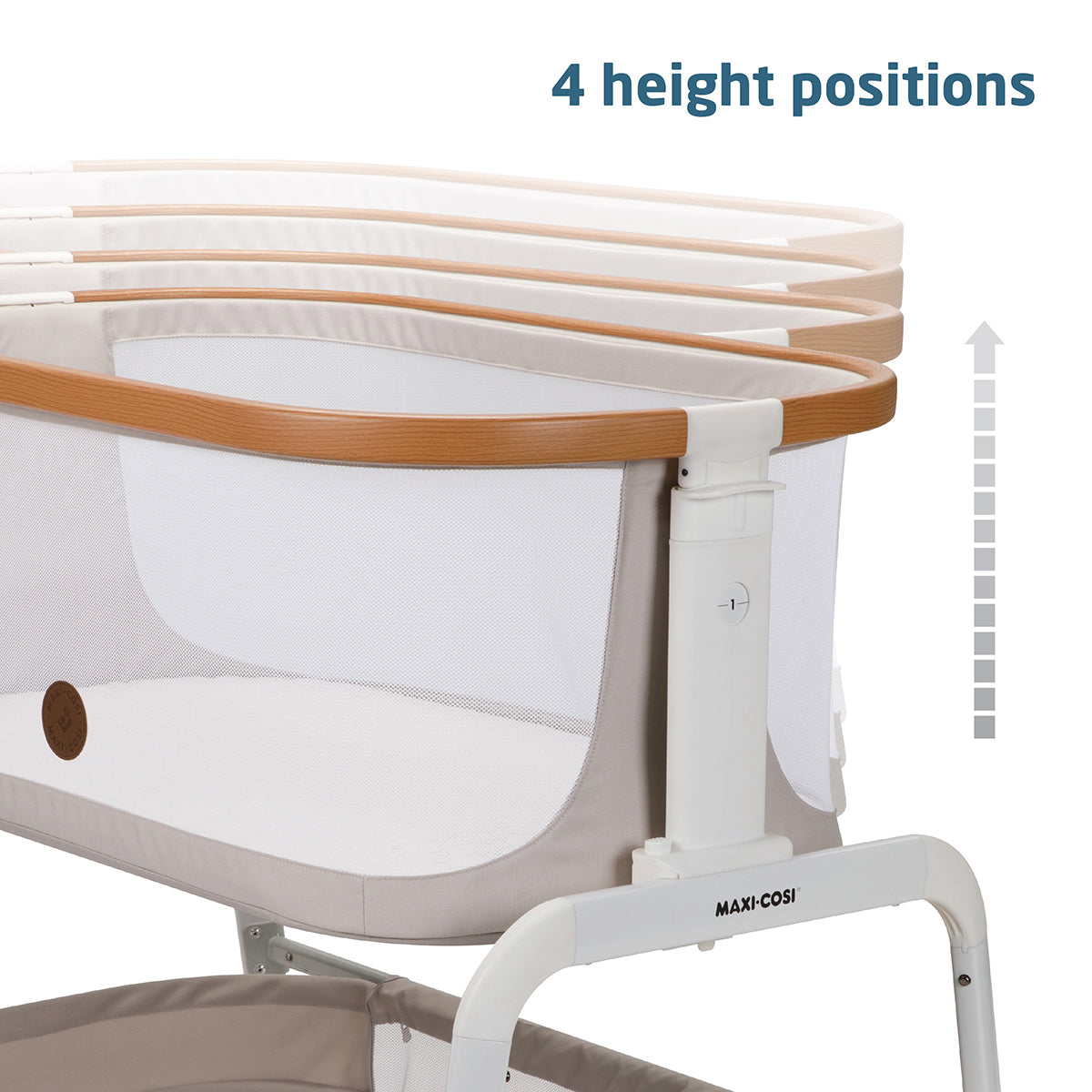 Maxi-Cosi Iora Bedside Bassinet - Horizon Sand