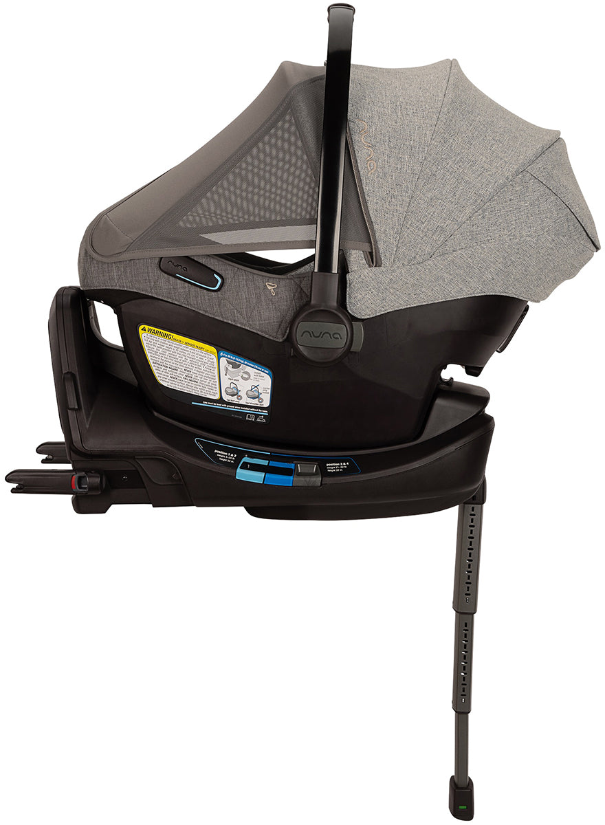 Nuna MIXX Next with Magnetic Buckle + PIPA Aire RX Travel System Bundle - Monterey (Brixy Exclusive)