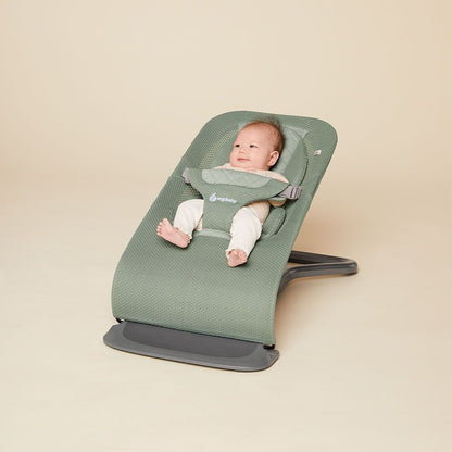 Ergobaby 3-in-1 Evolve Mesh Bouncer - Sage Green