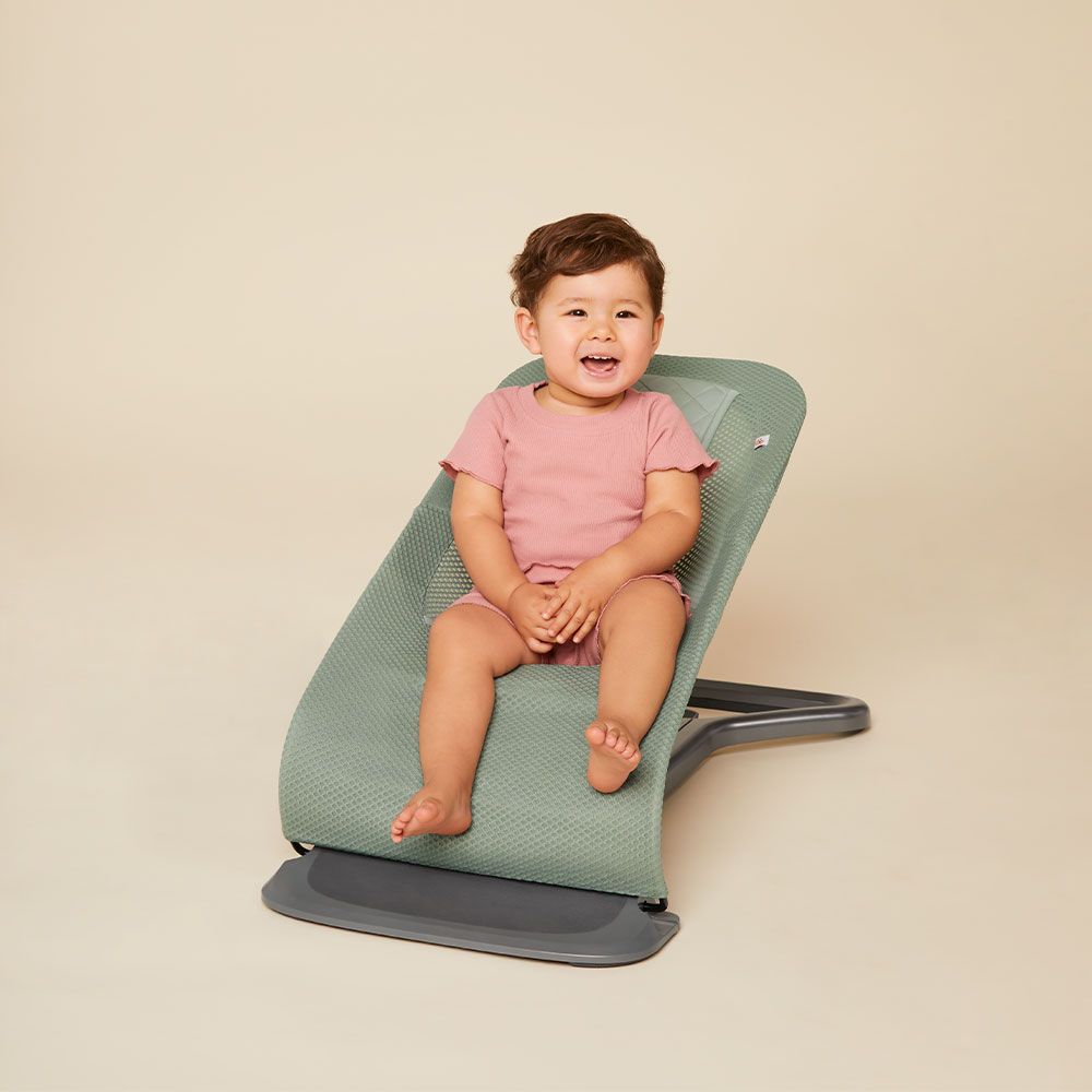 Ergobaby 3-in-1 Evolve Mesh Bouncer - Sage Green