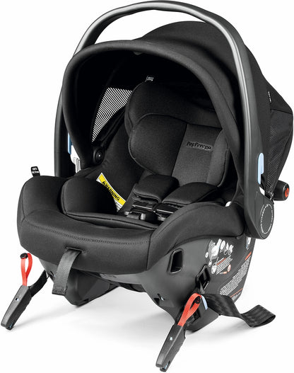 Peg Perego City Loop Chassis + Primo Viaggio 4-35 Urban Mobility Infant Car Seat Bundle - Black / True Black