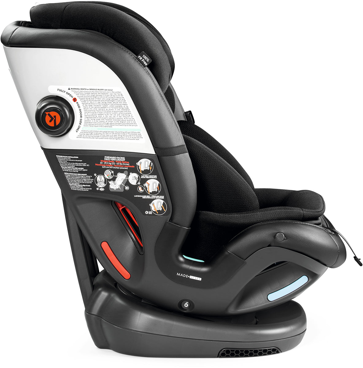 Peg Perego Primo Viaggio All In One Convertible Car Seat - Licorice