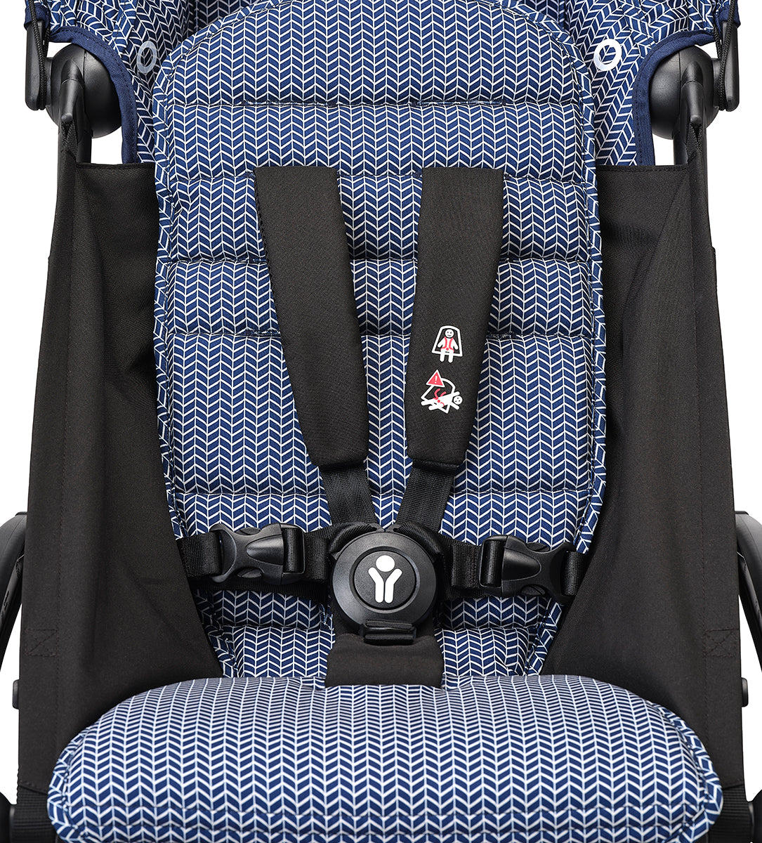 Stokke YOYO3 Ultra Compact 6+ Stroller (One Box) - Black / Air France Blue