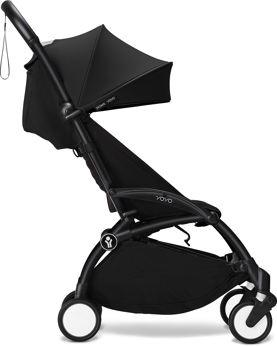 Stokke YOYO3 Ultra Compact 6+ Stroller (One Box) - Black / Black