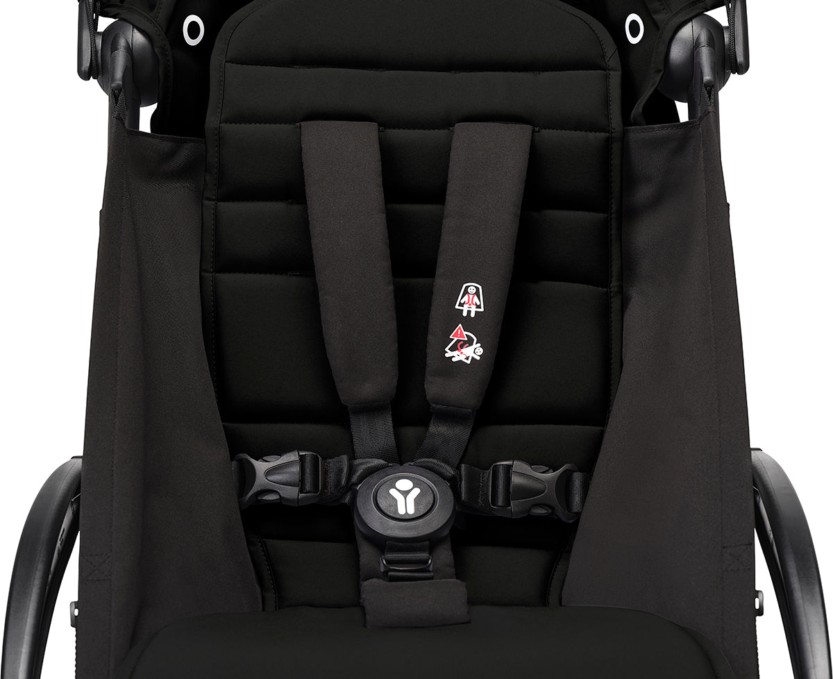 Stokke YOYO3 Ultra Compact 6+ Stroller (One Box) - Black / Black