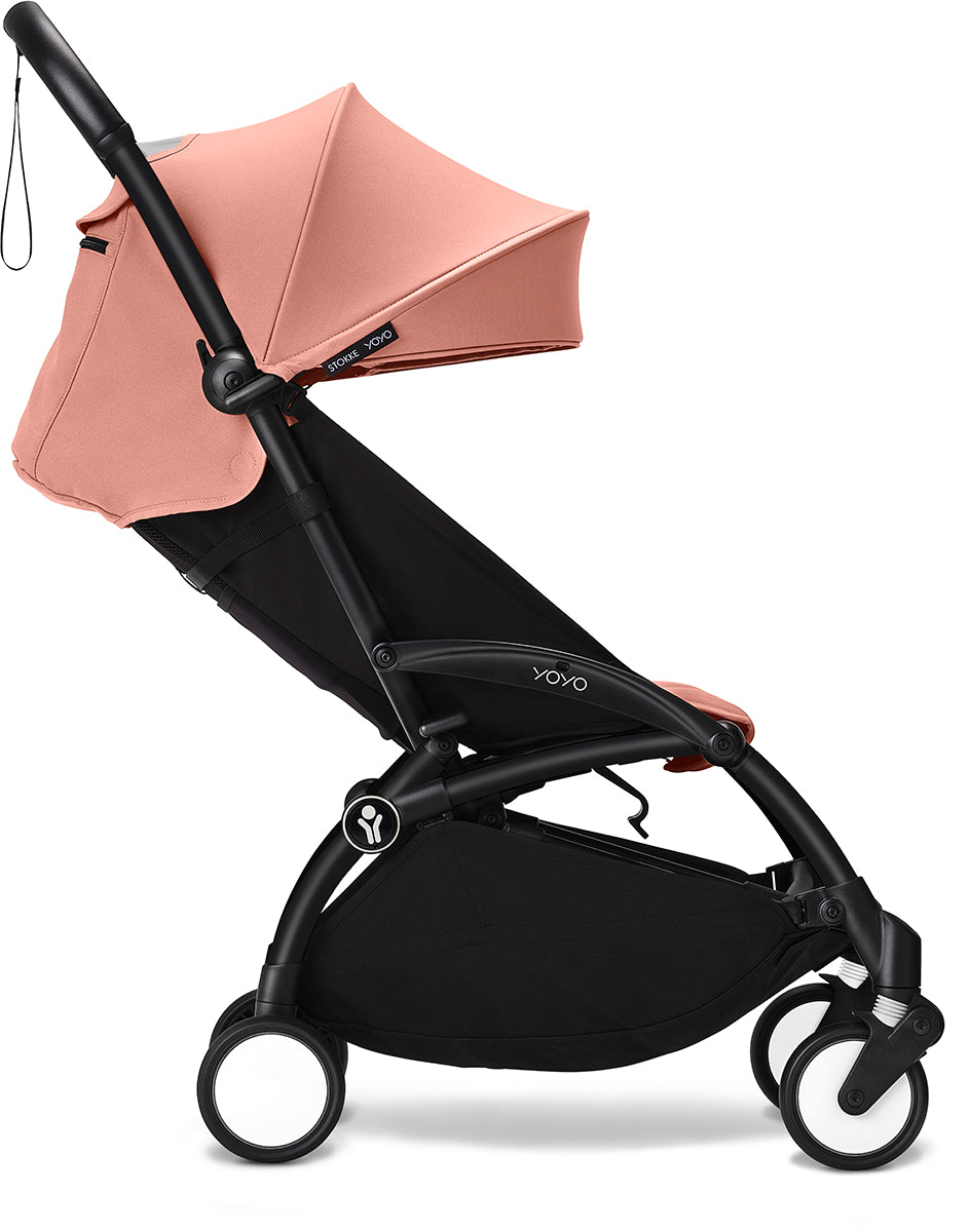 Stokke YOYO3 Ultra Compact 6+ Stroller (One Box) - Black / Ginger