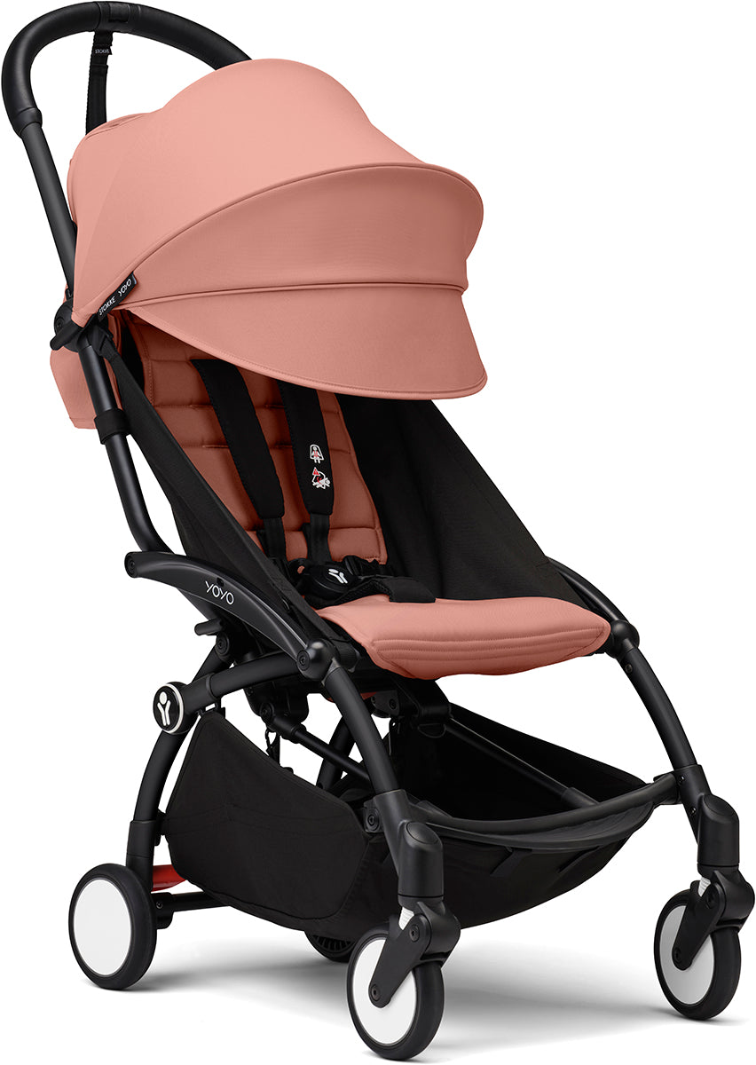 Stokke YOYO3 Ultra Compact 6+ Stroller (One Box) - Black / Ginger