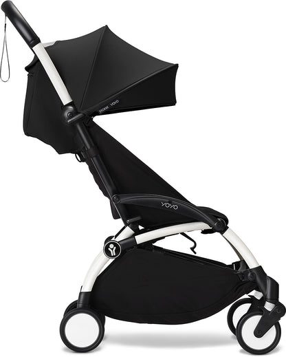 Stokke YOYO3 Ultra Compact 6+ Stroller (One Box) - White / Black