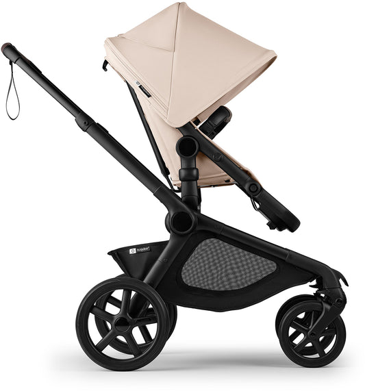 Bugaboo Kangaroo Complete Single-to-Double Stroller - Black / Desert Taupe / Desert Taupe