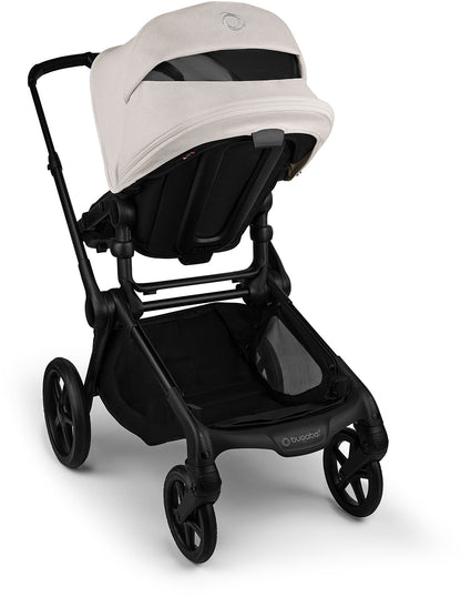 Bugaboo Kangaroo Complete Single-to-Double Stroller - Black / Midnight Black / Misty White