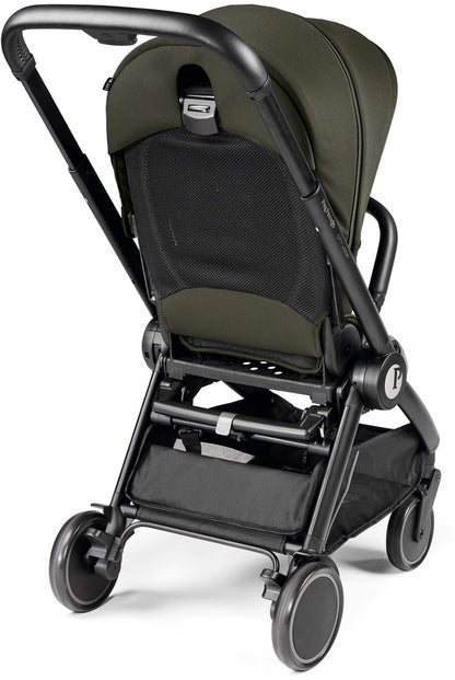 Peg Perego City Loop Stroller Bundle - Black / Metal