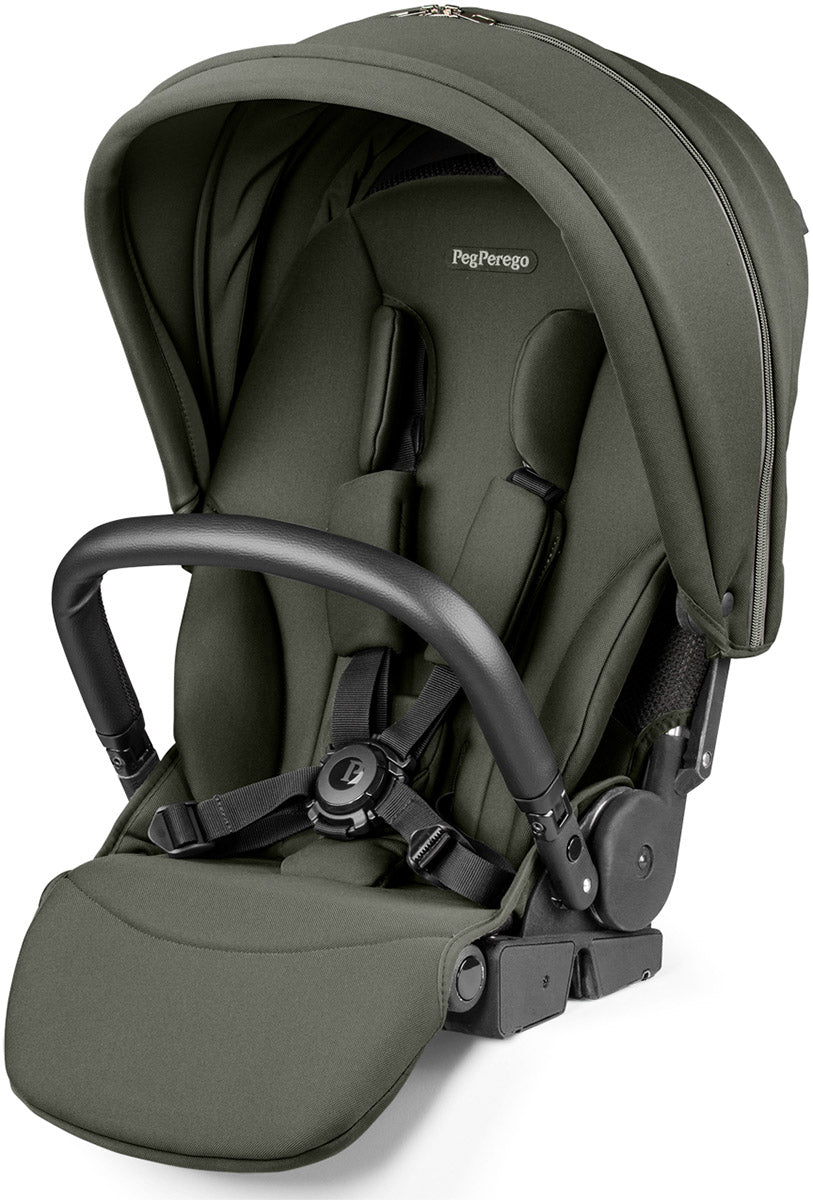 Peg Perego City Loop Stroller Bundle - Black / Metal