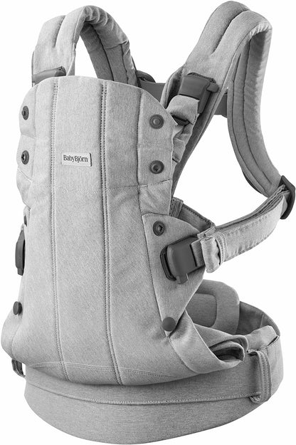 BabyBjorn Baby Carrier Harmony Woven Melange, Light Gray