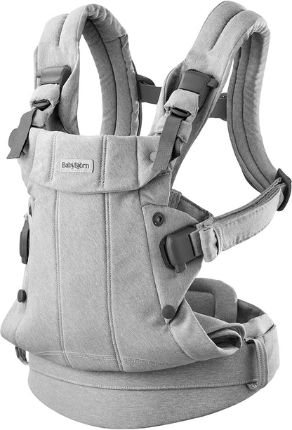 BabyBjorn Baby Carrier Harmony Woven Melange, Light Gray