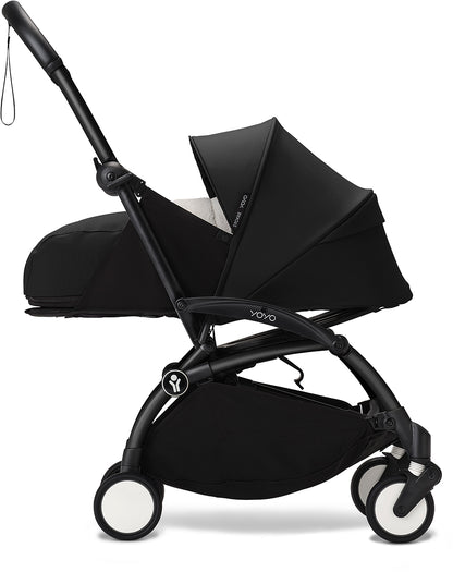 Stokke YOYO3 Ultra Compact Complete 0+/6+ Stroller Bundle - Black / Olive