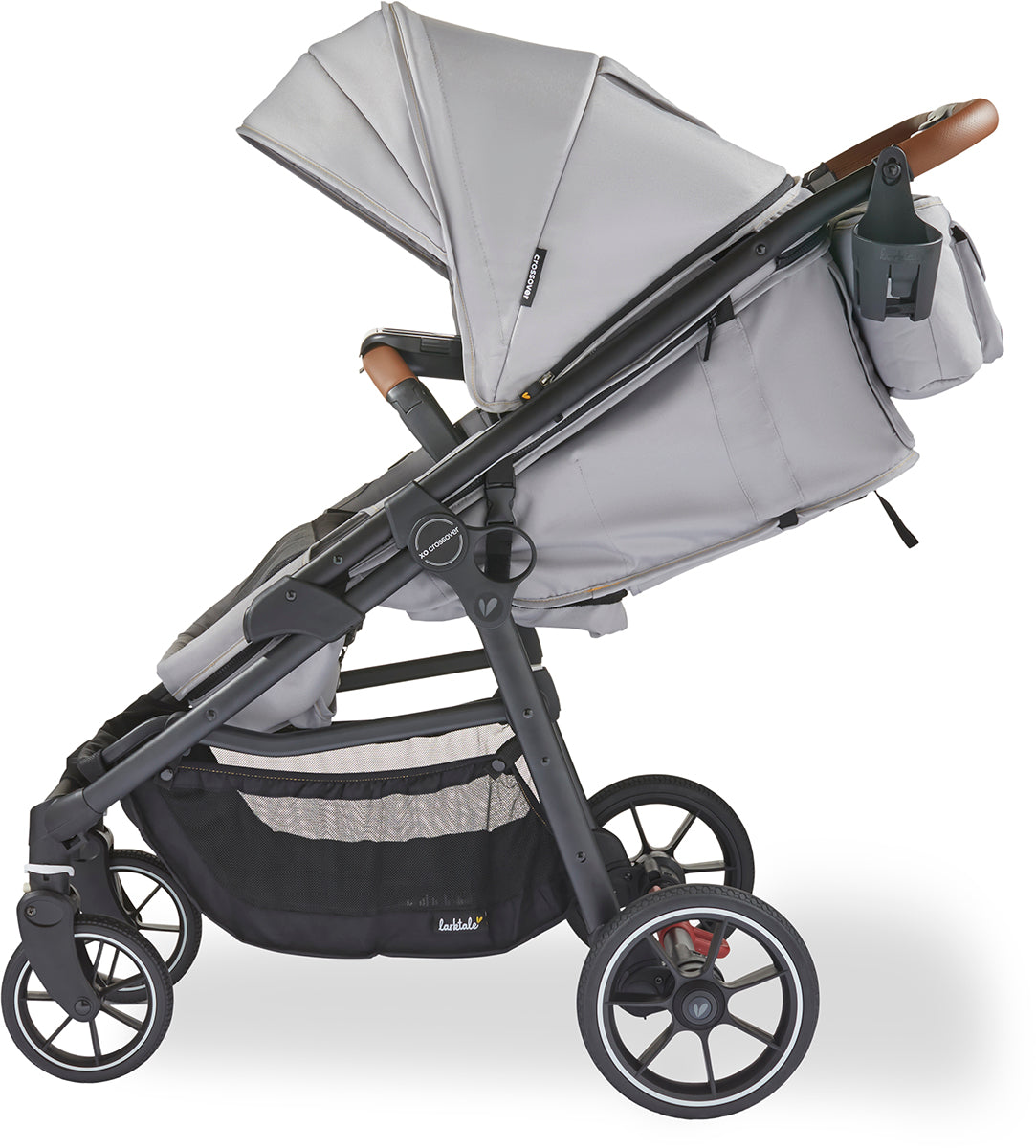 Larktale Crossover V2 (2 Seater) Convertible Stroller Wagon - Nightcliff Stone