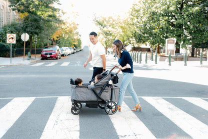 Larktale Sprout V2 Single-to-Double Stroller Wagon - Nightcliff Stone