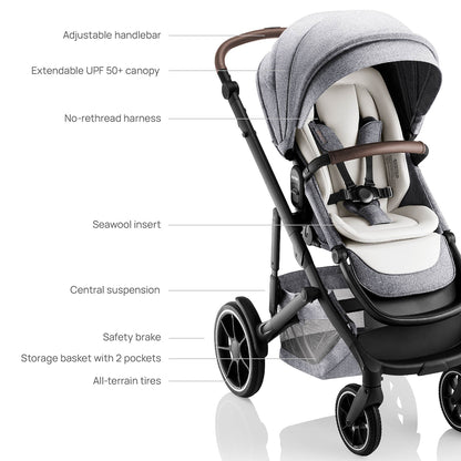 Romer Tura Complete Newborn Travel System Bunde - Pearl