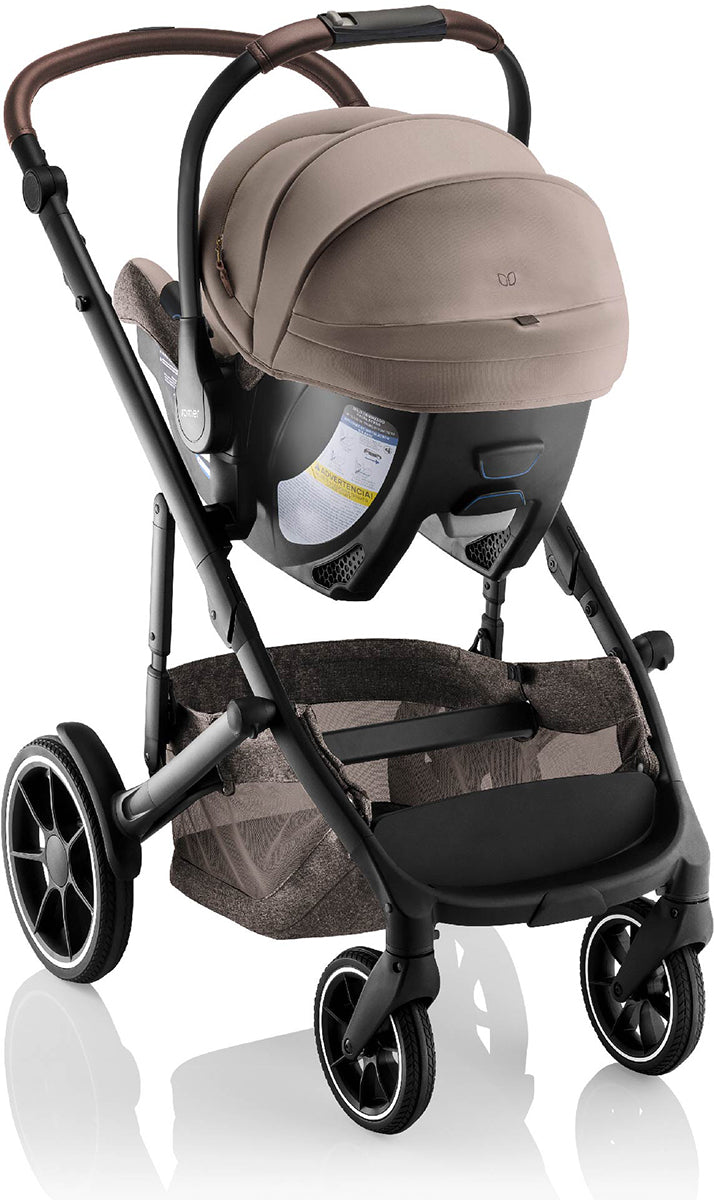 Romer Tura Complete Newborn Travel System Bunde - Truffle