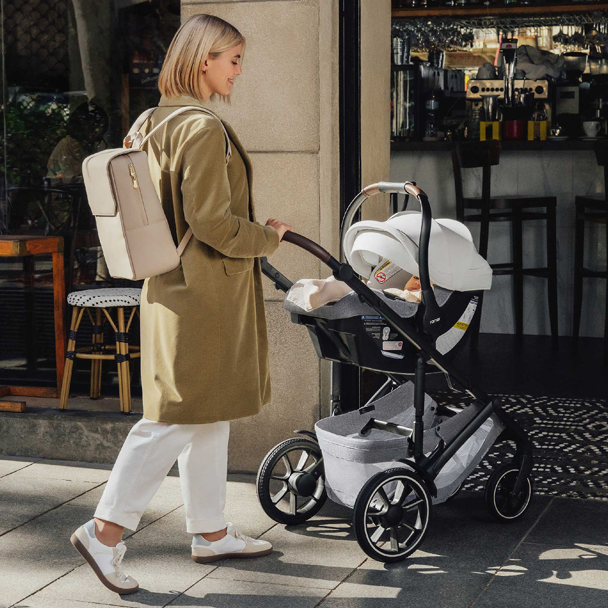 Romer Tura + Juni Travel System Bundle - Pearl