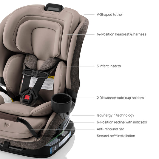 Romer Veni Convertible Car Seat - Truffle