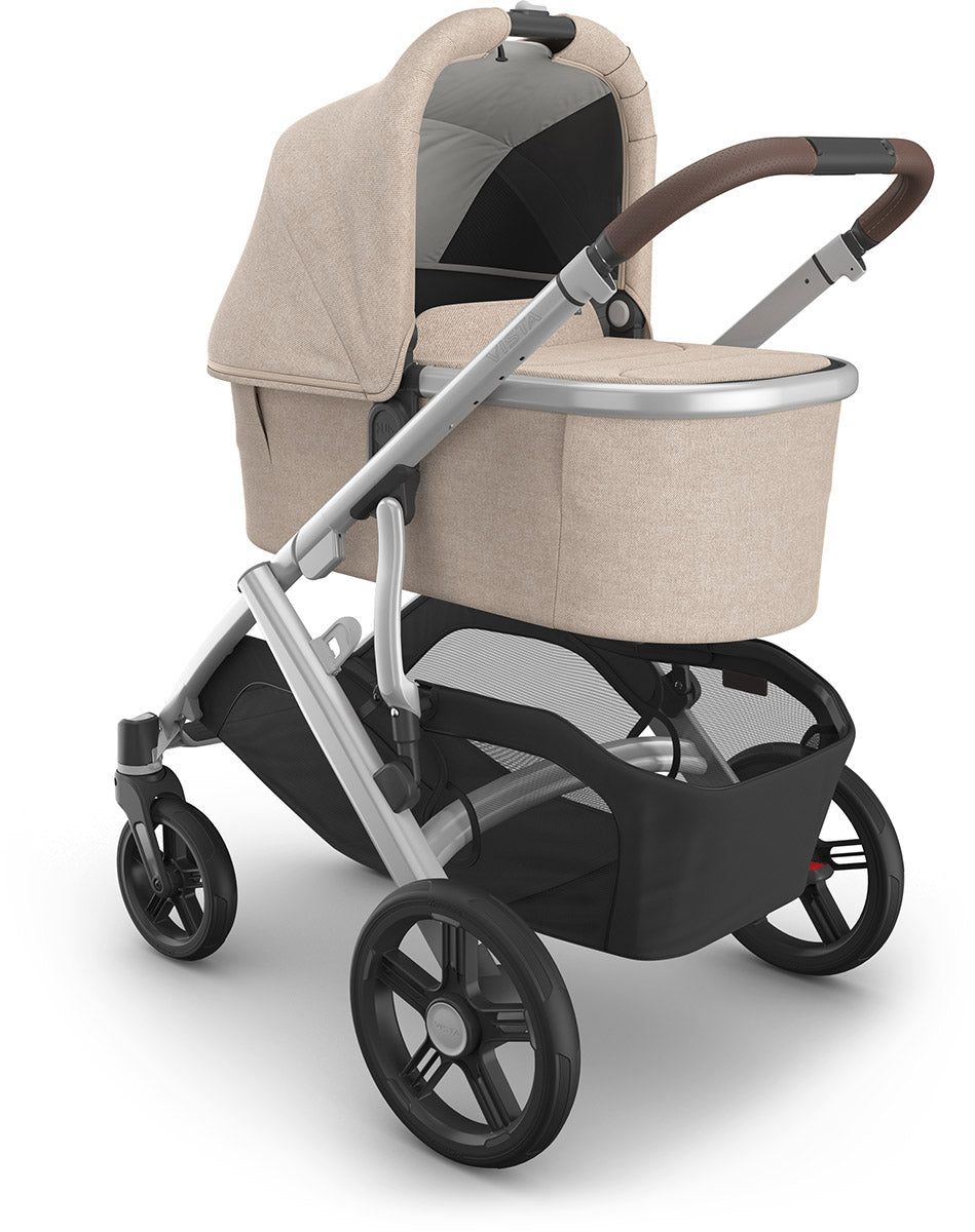 UPPAbaby Bassinet V3 - Declan (Oat Melange / Silver Frame)