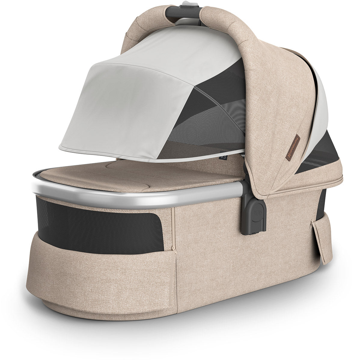 UPPAbaby Bassinet V3 - Declan (Oat Melange / Silver Frame)