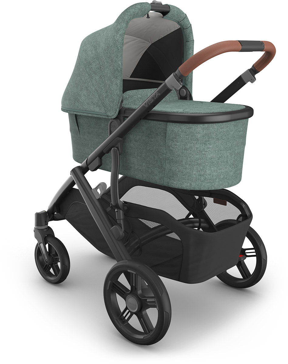 UPPAbaby Bassinet V3 - Gwen (Green Melange / Carbon Frame)