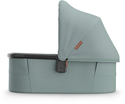 UPPAbaby Bassinet V3 - Kenzi (Mystic Aqua / Carbon Frame)