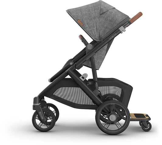 UPPAbaby Vista V3 Single-to-Double Stroller + PiggyBack Ride-Along Bundle - Callum