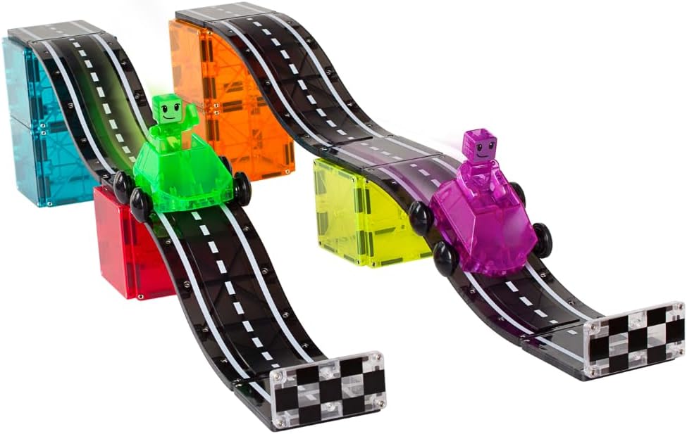 Magna-Tiles Downhill Duo, 40-Piece Set