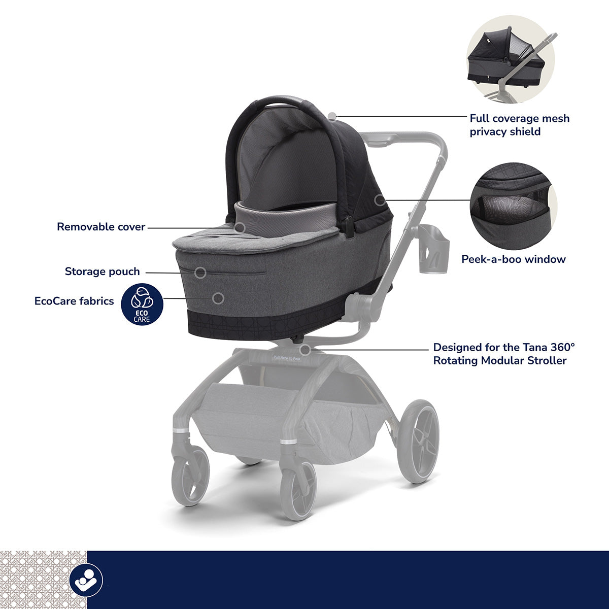 Maxi-Cosi Carriage Accessory - Onyx Heritage