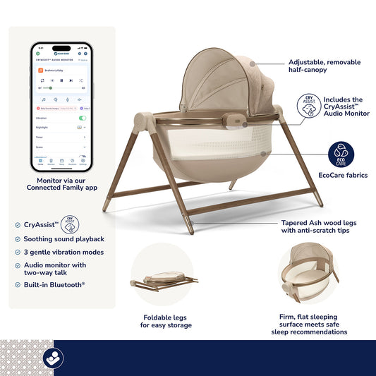 Maxi-Cosi Sibia Bassinet - Natural Heritage