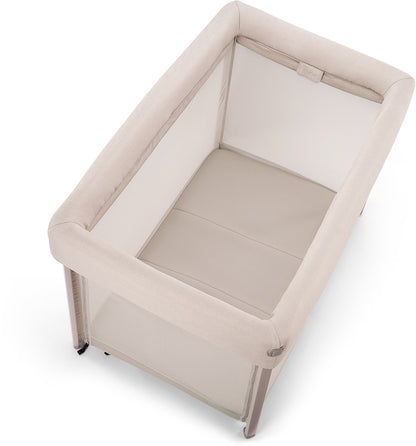 Nuna PAAL Travel Cot + Playard - Biscotti