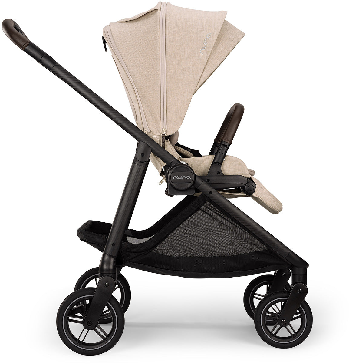 Nuna SWIV Lightweight Stroller - Biscotti