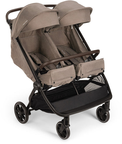 Nuna TRVL dubl + PIPA Aire RX Travel System Bundle - Cedar / Caviar