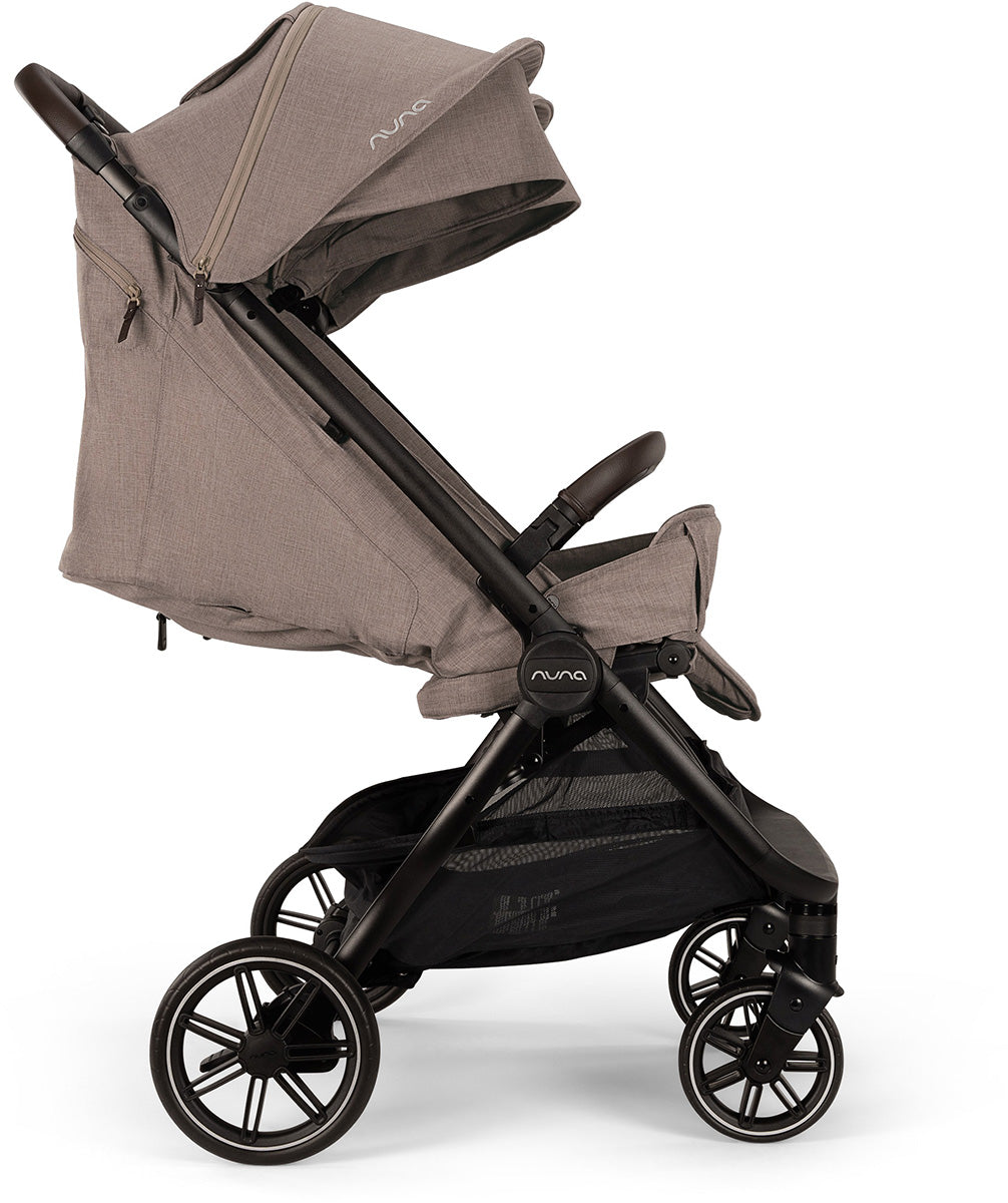 Nuna TRVL dubl Lightweight Side by Side Double Stroller - Cedar