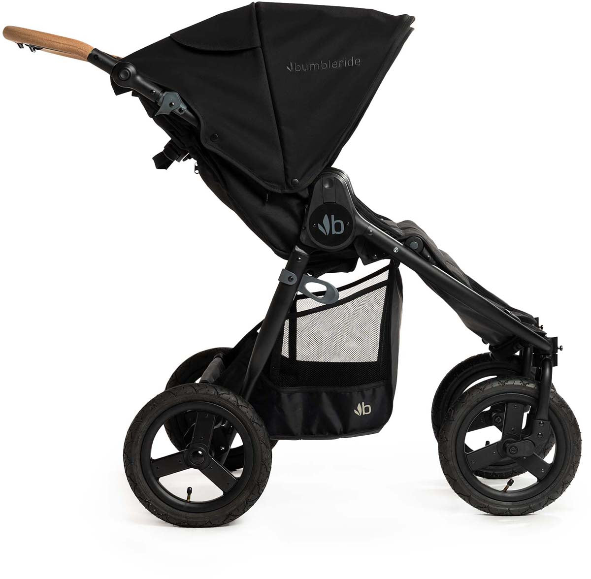 Bumbleride Indie Twin Side By Side Double Stroller - Black