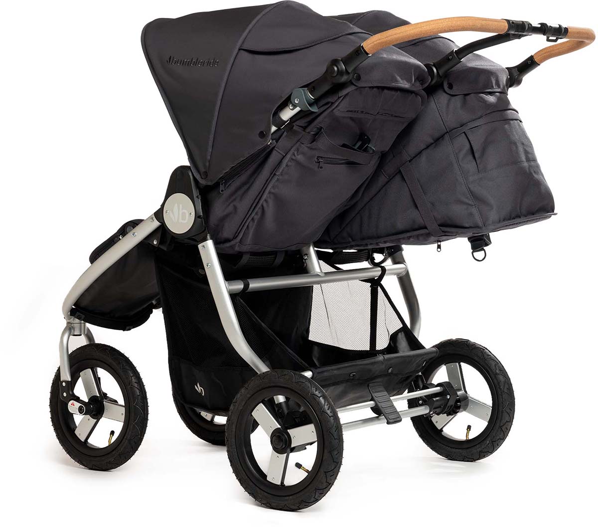 Bumbleride Indie Twin Side By Side Double Stroller - Dusk