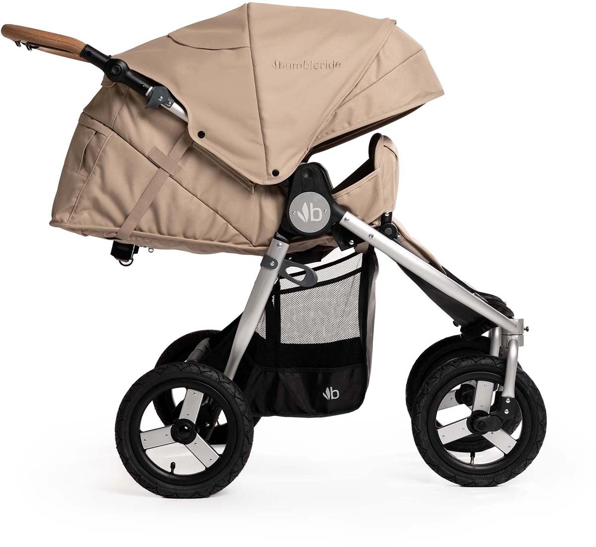 Bumbleride Indie Twin Side By Side Double Stroller - Sand