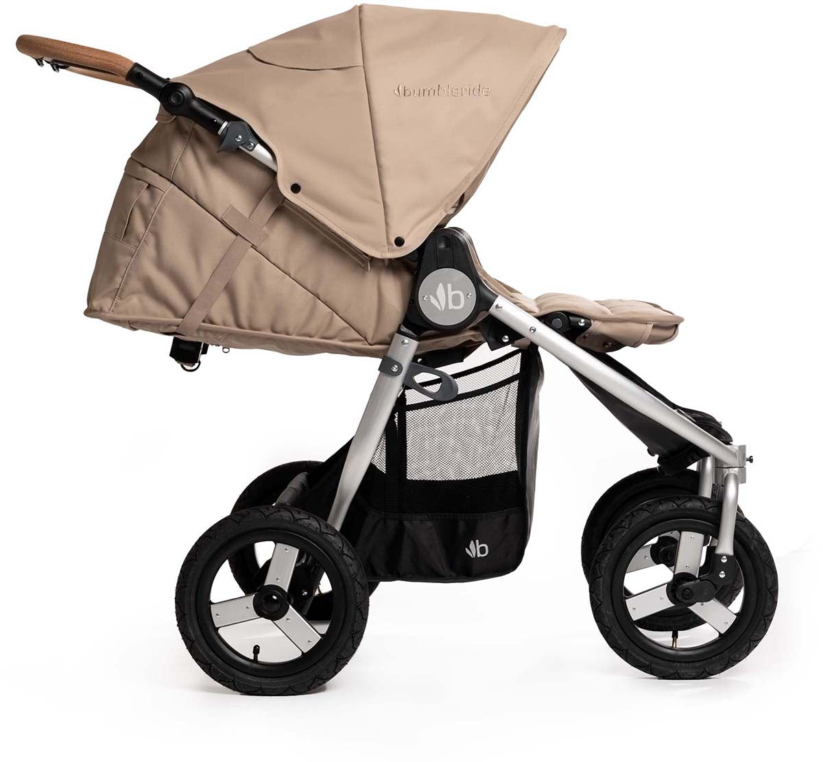 Bumbleride Indie Twin Side By Side Double Stroller - Sand